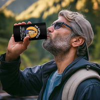 Funny Retirement 4 in 1 Can Cooler Tumbler Funny Horse Drinking Coffee I'm Retired I Don't Have To I Don't Want To You Can't Make Me