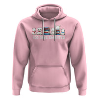 100th Day Of School Hoodie 101 Days Smarter Cute Dog Puppy - Wonder Print Shop