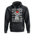100th Day Of School Hoodie 101 Days Smarter Cute Dalmatian Dog - Wonder Print Shop
