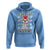 100th Day Of School Hoodie 101 Days Smarter Cute Dalmatian Dog - Wonder Print Shop