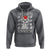 100th Day Of School Hoodie 101 Days Smarter Cute Dalmatian Dog - Wonder Print Shop