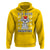 100th Day Of School Hoodie 101 Days Smarter Cute Dalmatian Dog - Wonder Print Shop