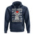 100th Day Of School Hoodie 101 Days Smarter Cute Dalmatian Dog - Wonder Print Shop