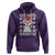 100th Day Of School Hoodie 101 Days Smarter Cute Dalmatian Dog - Wonder Print Shop
