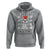 100th Day Of School Hoodie 101 Days Smarter Cute Dalmatian Dog - Wonder Print Shop