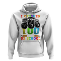 100th Day Of School Hoodie I Crushed 100 Days Monster Truck - Wonder Print Shop