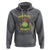 100th Day Of School Hoodie Time Flies Frog 100 Days - Wonder Print Shop