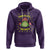 100th Day Of School Hoodie Time Flies Frog 100 Days - Wonder Print Shop