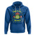 100th Day Of School Hoodie Time Flies Frog 100 Days - Wonder Print Shop