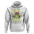100th Day Of School Hoodie Time Flies Frog 100 Days - Wonder Print Shop