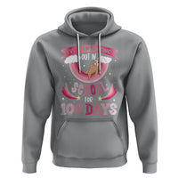 100th Day Of School Hoodie Hanging Out In School For 100 Days Funny Sloth - Wonder Print Shop