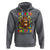 100th Day Of School Hoodie 100 Days Smarter Cute Bigfoot Sasquatch - Wonder Print Shop