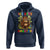 100th Day Of School Hoodie 100 Days Smarter Cute Bigfoot Sasquatch - Wonder Print Shop