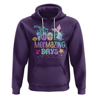 100th Day Of School Hoodie 100 Mermazing Days Mermaid - Wonder Print Shop