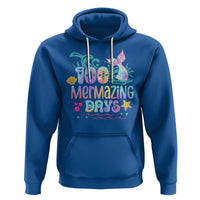 100th Day Of School Hoodie 100 Mermazing Days Mermaid - Wonder Print Shop