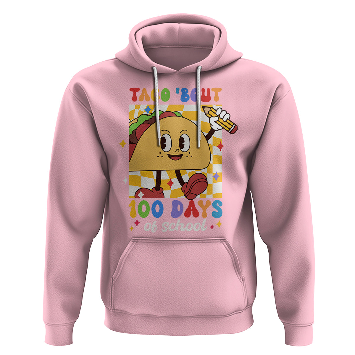 100th Day Of School Hoodie Taco Bout 100 Days Mexico Food - Wonder Print Shop