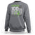 I Kicked 100 Days Of School Soccer Player Sweatshirt - Wonder Print Shop