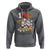 100th Day Of School Cool Baseball Player Hoodie - Wonder Print Shop