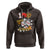 100th Day Of School Cool Baseball Player Hoodie - Wonder Print Shop