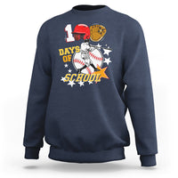 100th Day Of School Cool Baseball Player Sweatshirt - Wonder Print Shop