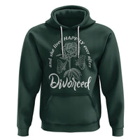 She Lived Happy Ever After Divorce Hoodie - Wonder Print Shop