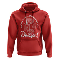 She Lived Happy Ever After Divorce Hoodie - Wonder Print Shop