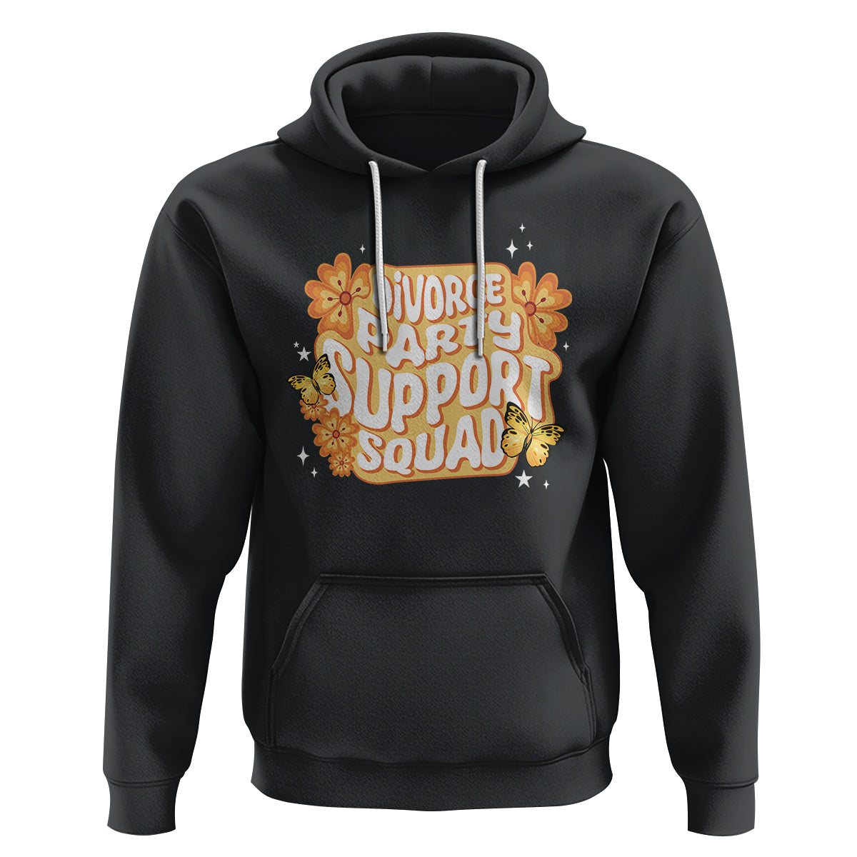 Divorce Party Support Squad Hoodie - Wonder Print Shop