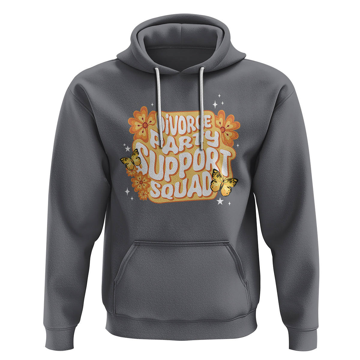 Divorce Party Support Squad Hoodie - Wonder Print Shop