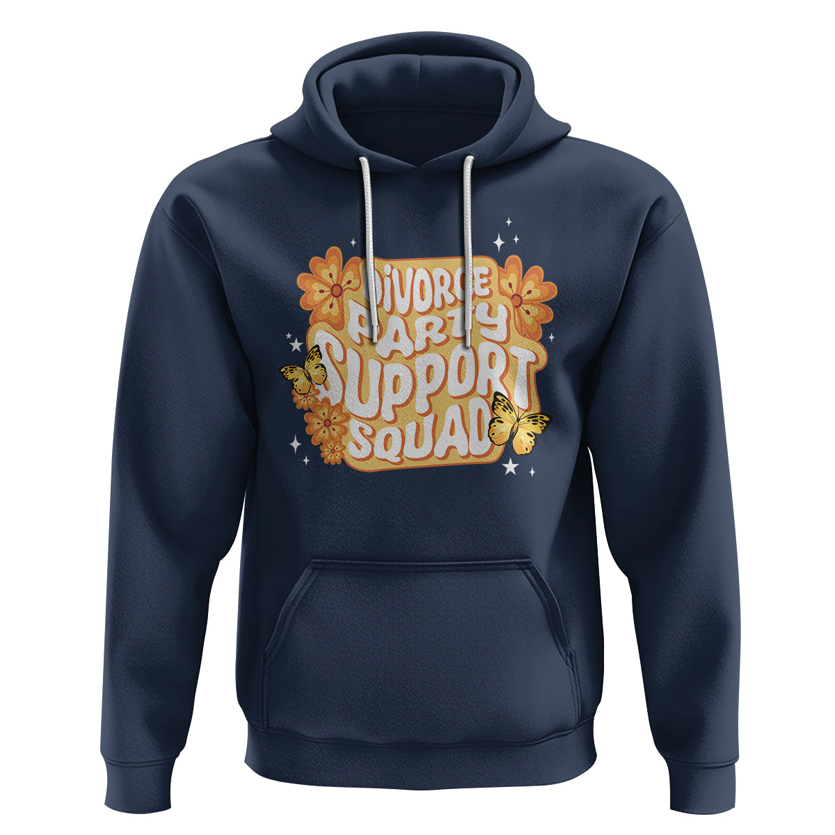 Divorce Party Support Squad Hoodie - Wonder Print Shop