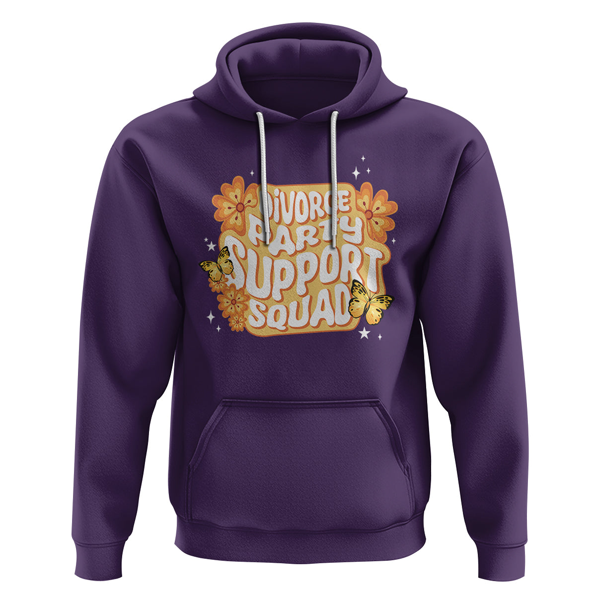 Divorce Party Support Squad Hoodie - Wonder Print Shop