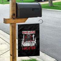 Halloween Satan Garden Flag Live Love Lucifer Demon - Wonder Print Shop
