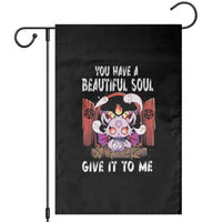 Kawaii Satan Halloween Garden Flag You Have a Beautiful Soul - Wonder Print Shop