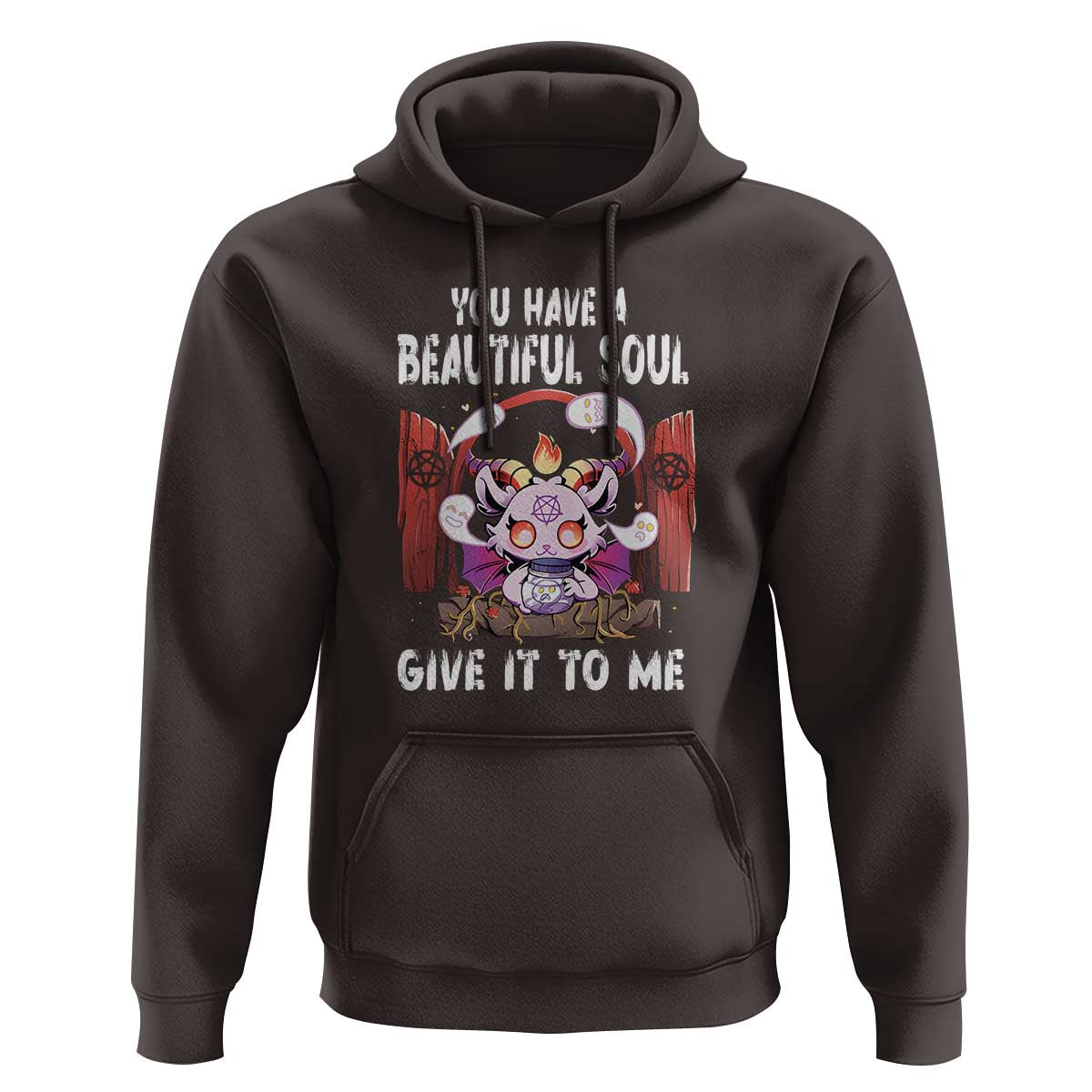 Kawaii Satan Halloween Hoodie You Have a Beautiful Soul