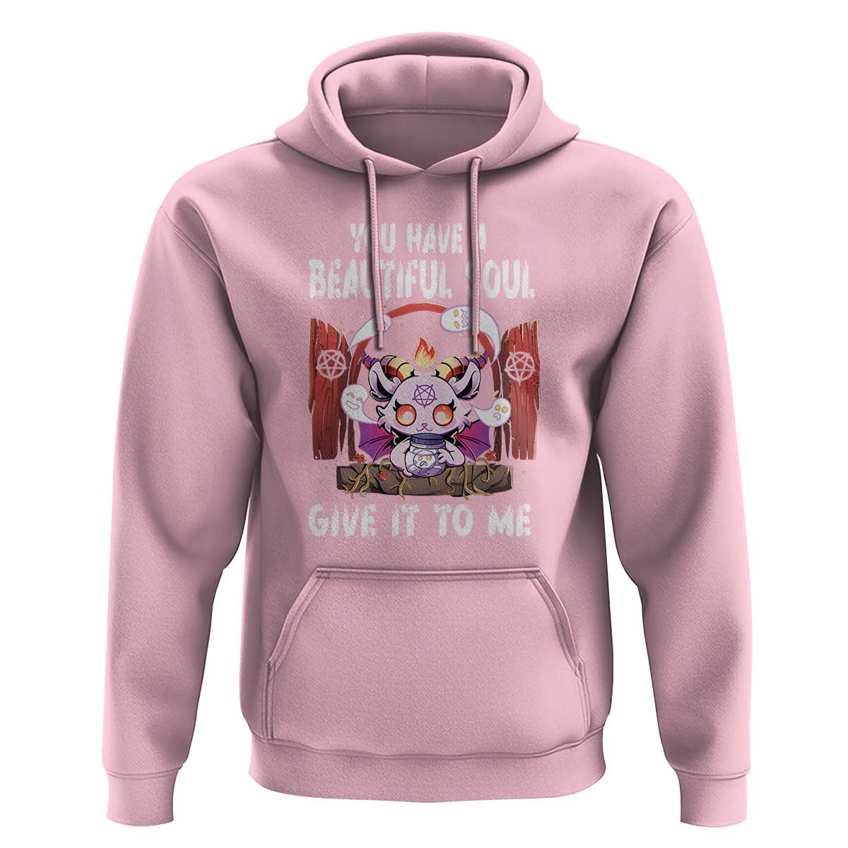 Kawaii Satan Halloween Hoodie You Have a Beautiful Soul