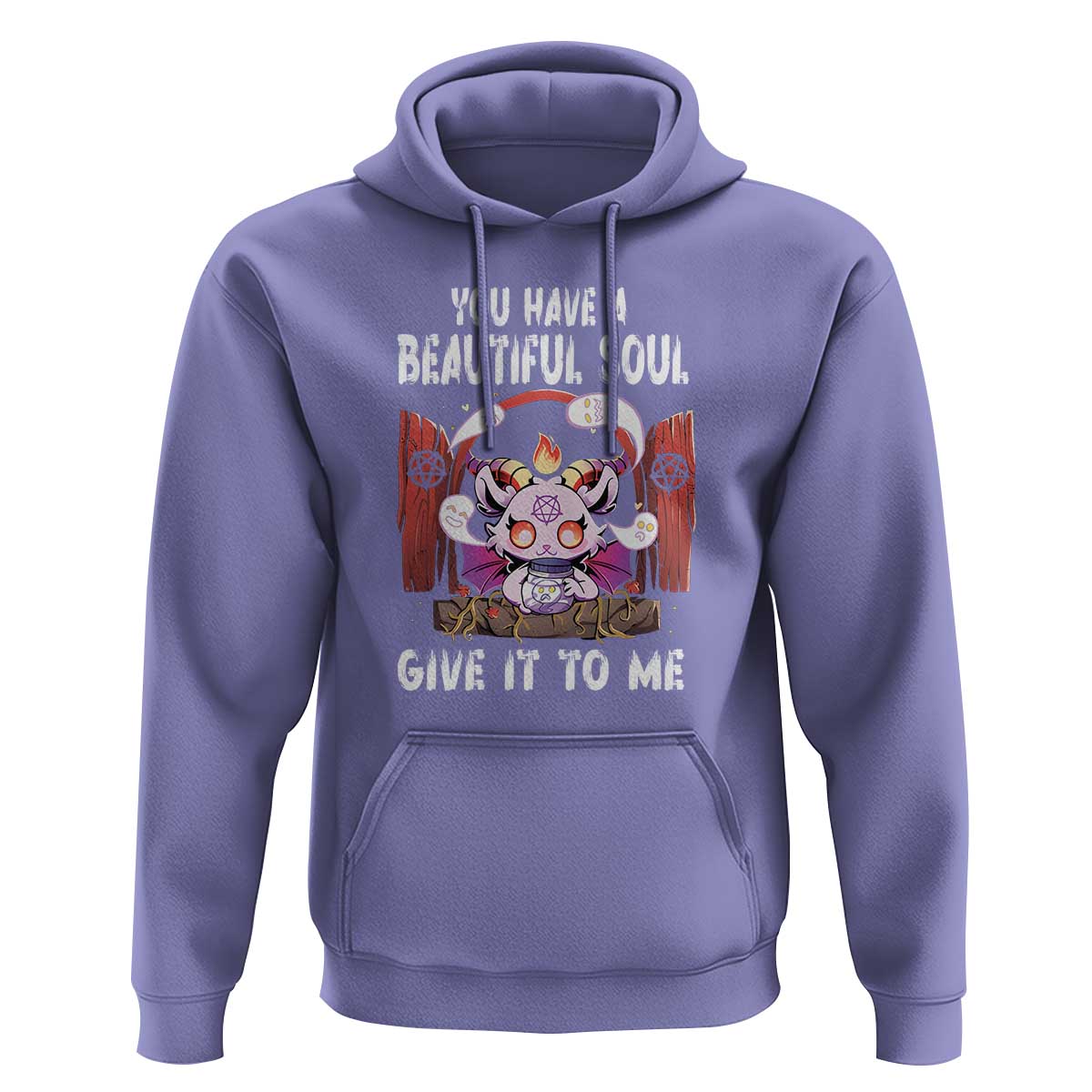 Kawaii Satan Halloween Hoodie You Have a Beautiful Soul