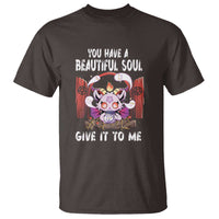Kawaii Satan Halloween T Shirt You Have a Beautiful Soul - Wonder Print Shop
