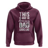 Father's Day Hoodie This is What an Amazing Dad Looks Like - Wonder Print Shop