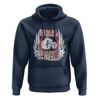 Father's Day Hoodie Being Dad Is An Honor Being Papa Is Priceless - Wonder Print Shop