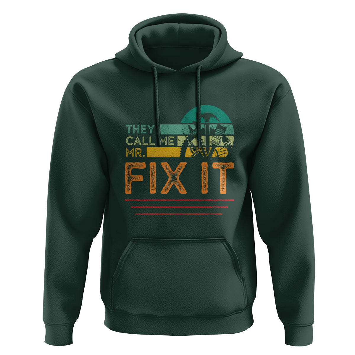 Father's Day Hoodie They Call Me Mr. Fix It - Wonder Print Shop