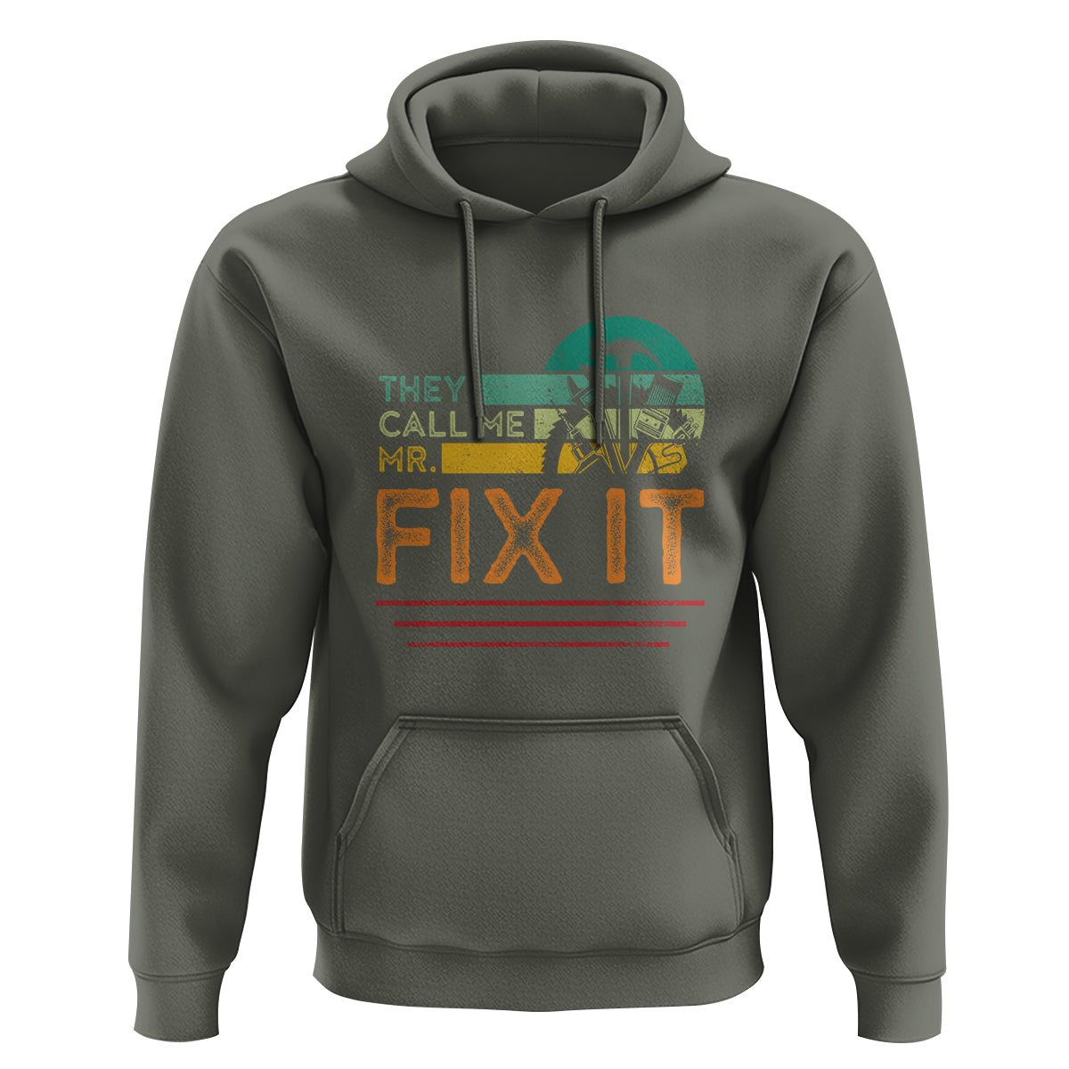 Father's Day Hoodie They Call Me Mr. Fix It - Wonder Print Shop
