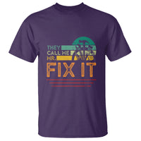 Father's Day T Shirt They Call Me Mr. Fix It - Wonder Print Shop
