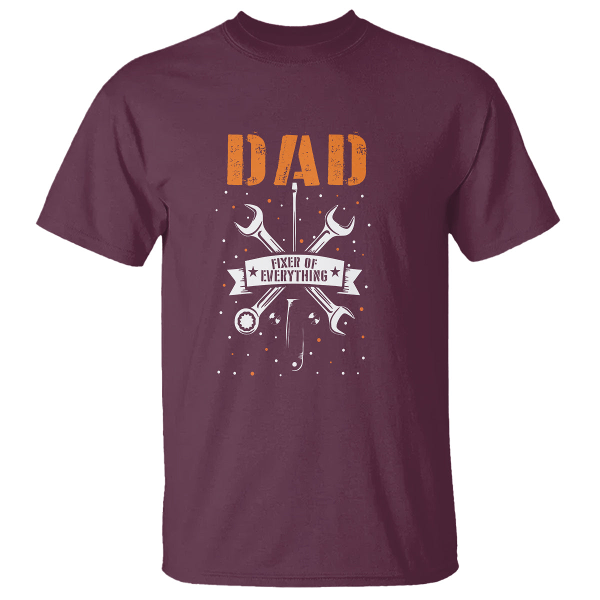 Father's Day T Shirt Dad Fixer Of Everything - Wonder Print Shop