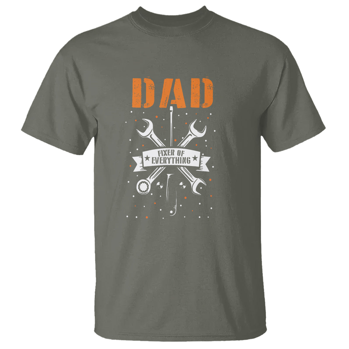 Father's Day T Shirt Dad Fixer Of Everything - Wonder Print Shop