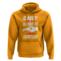 Father's Day Hoodie Dad Daughter A Perfect Chaos Team - Wonder Print Shop