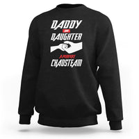 Father's Day Sweatshirt Dad Daughter A Perfect Chaos Team - Wonder Print Shop