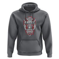 Father's Day Hoodie I Asked For An Angel God Sent Me A Smartass Daughter - Wonder Print Shop