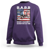 Girl Dad Sweatshirt DADD Dads Against Daughters Dating Skull America Flag - Wonder Print Shop