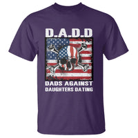Girl Dad T Shirt DADD Dads Against Daughters Dating Skull America Flag - Wonder Print Shop