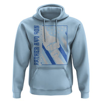 Father's Day Hoodie Father And Son Unbreakable Bond - Wonder Print Shop