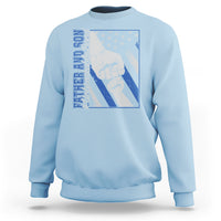 Father's Day Sweatshirt Father And Son Unbreakable Bond - Wonder Print Shop